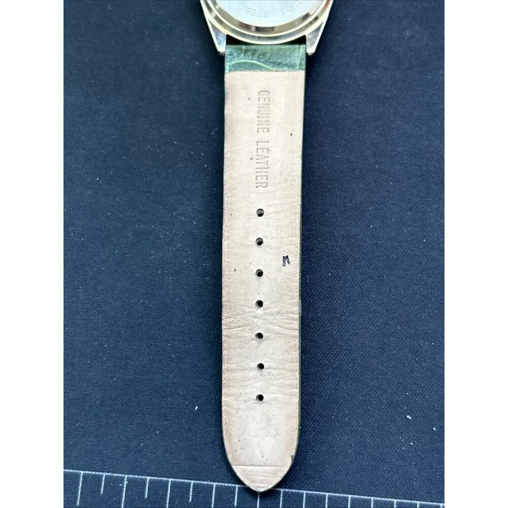 Gossip Gold Tone Green Band Women’s Quartz Watch